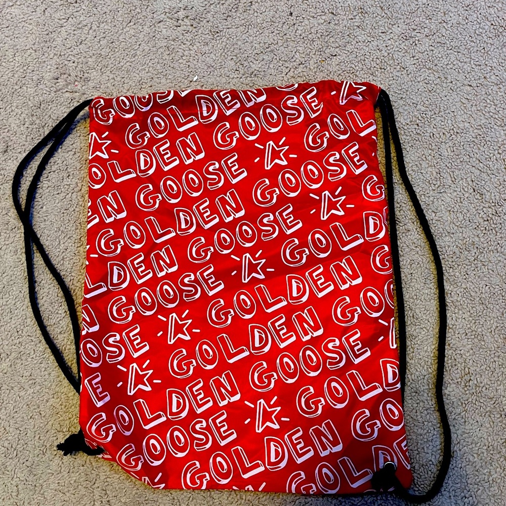 Golden Goose draw string bag